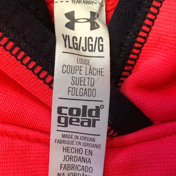 UNDER ARMOUR COLD GEAR HOODIE/YOUTH LARGE - Picture 3 of 7